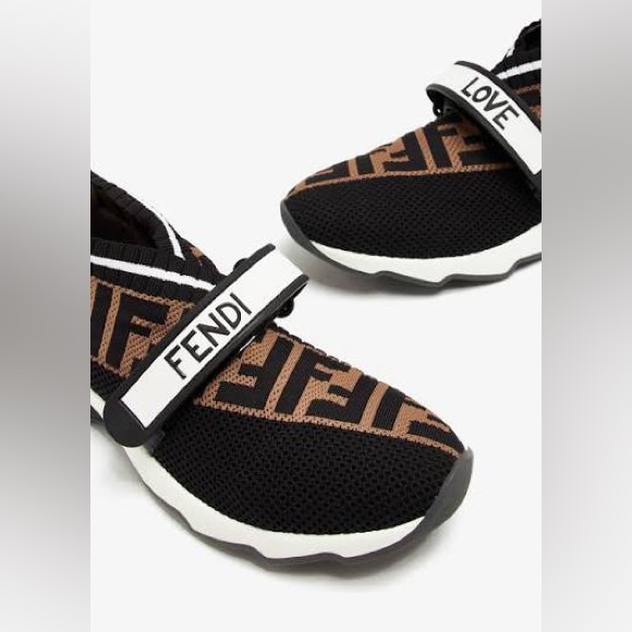 Fendi Love Strap Sneakers